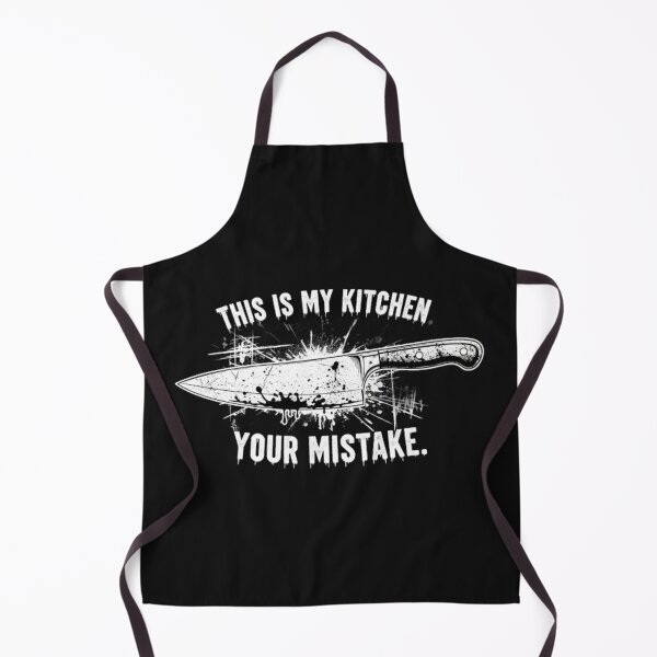 Item preview, My Kitchen, My Rules: Chef Knife Graphic designed and sold by LineRats.