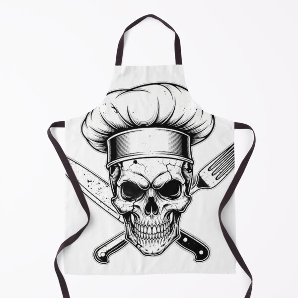 Item preview, Chef Skull and Crossbones: Culinary Rebel designed and sold by LineRats.