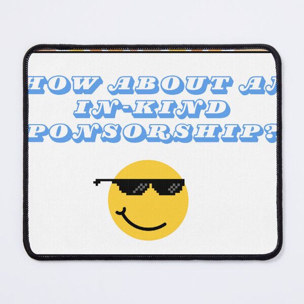 Item preview, how about an in-kind sponsorship designed and sold by SocialOrg.