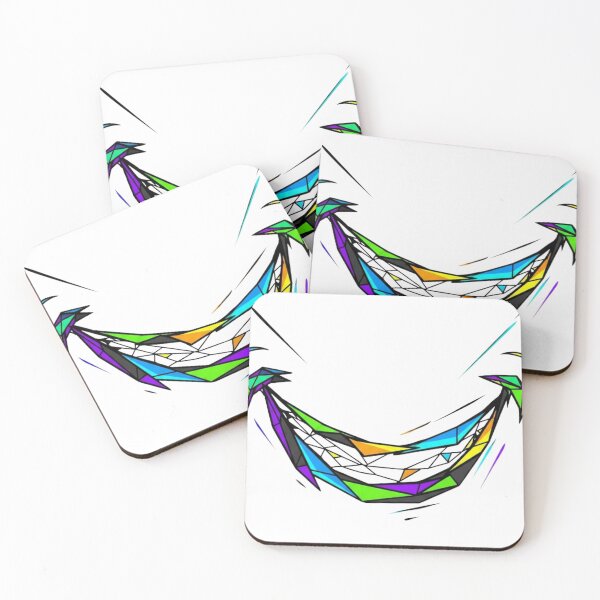 Item preview, Geometric Abstract Smile - Dynamic Modern Art designed and sold by SketchyHub.