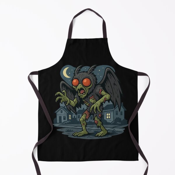 Item preview, Zombie Mothman – The Undead Prophecy Tee designed and sold by Taberland.