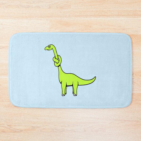 Item preview, Brachiosaurus Long Knotted Twisted Neck Dinosaur Funny Dino designed and sold by shirt-o-mat.