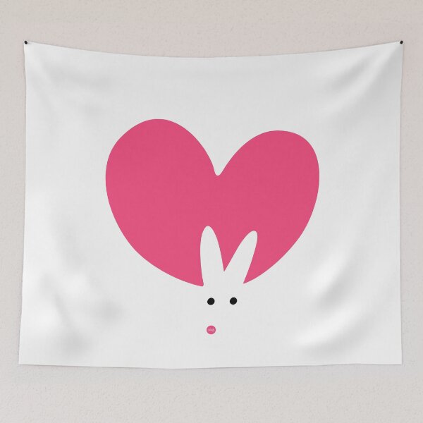 Item preview, Rabbit heartbeat (fc) I designed and sold by XUSRedbubble.