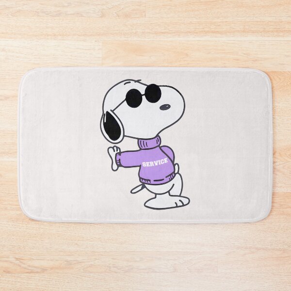 Item preview, White Dog's Cool Alter Ego: Purple Service with Shades designed and sold by BRCYNTHIASHOP.