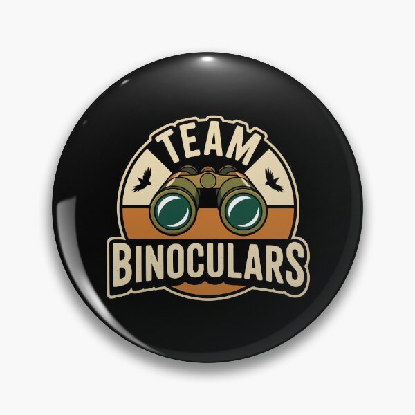 Item preview, Team Binoculars – Vintage Birdwatching Adventure designed and sold by Brainy Bird's Place.
