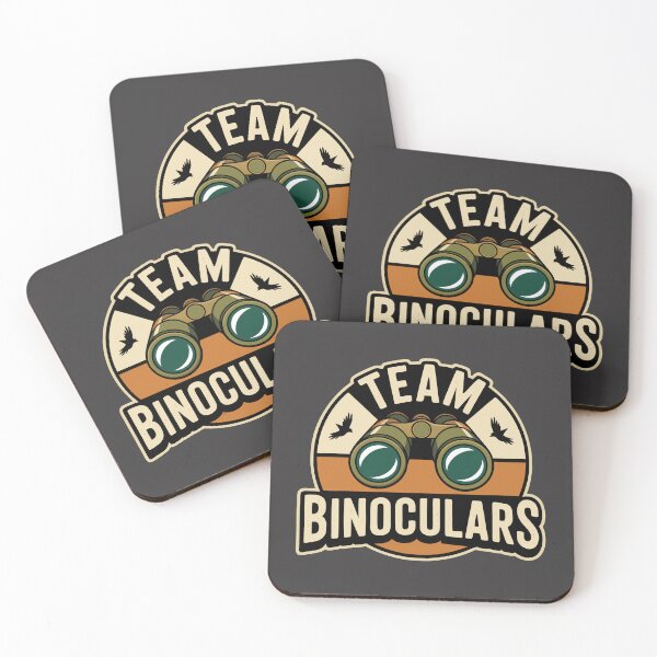 Item preview, Team Binoculars – Vintage Birdwatching Adventure designed and sold by Brainy Bird's Place.