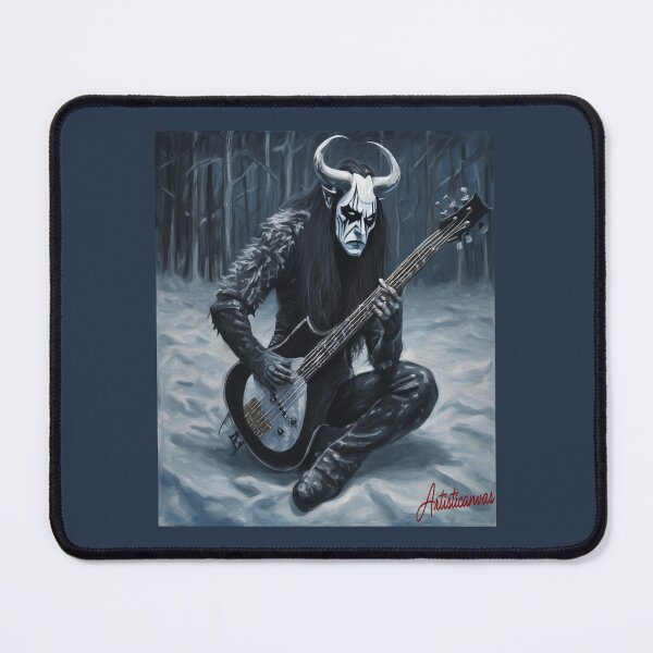 Item preview, "Arctic Demon: Abbath's Frozen Black Metal Reverie" designed and sold by Artisticanvas.