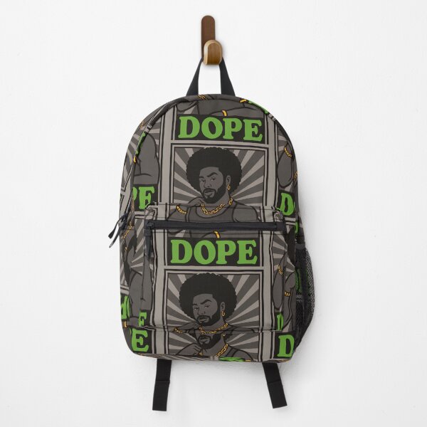 Item preview, Dope Afro Black Man Neon Gold Chain Urban Art designed and sold by ReyDeLaCalle.