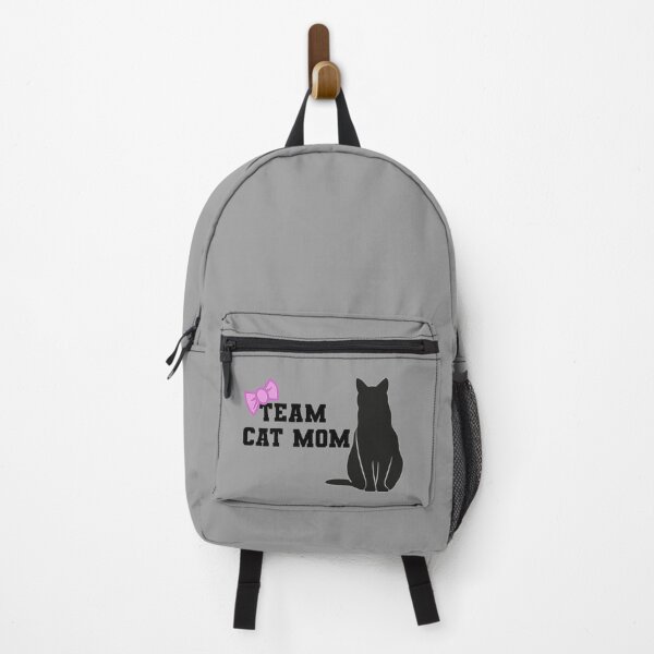 Item preview, Team Cat Mom Version 1 Grey designed and sold by SoPurrsnickety.