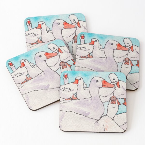 Item preview, gaggle of embden geese !!! designed and sold by Rachel Patterson.