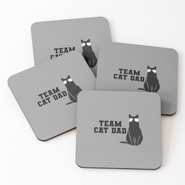 Item preview, Team Cat Dad Sunglasses Grey designed and sold by SoPurrsnickety.