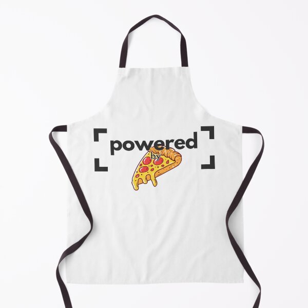 Artikelvorschau, Pizza-Liebhaber-Shirt – „Powered by Pizza“ Lustiges Foodie-Design entworfen und verkauft von tombat24.