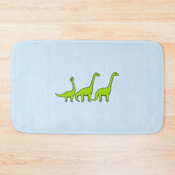 Item preview, 3 Brachiosaurus Long Neck Friends Dinosaur Comic Team Dino designed and sold by shirt-o-mat.