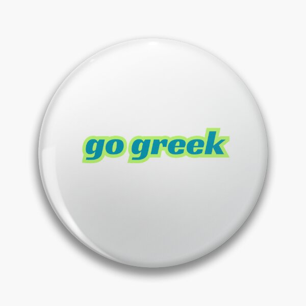 Item preview, Go Greek Green designed and sold by bubblesjpeg.