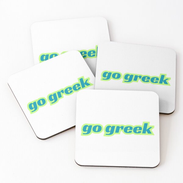 Item preview, Go Greek Green designed and sold by bubblesjpeg.