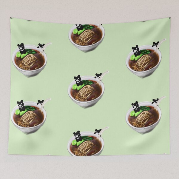 Item preview, Beef Noodle soup (with Bear) designed and sold by RootBeerWhale.