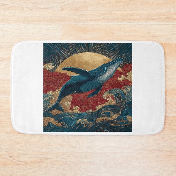 Item preview, Whale at sunset  designed and sold by melyD74.