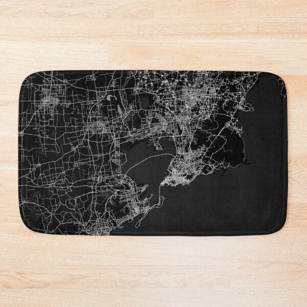 Item preview, Qingdao City Map of Shandong, China - Full Moon designed and sold by deMAP.