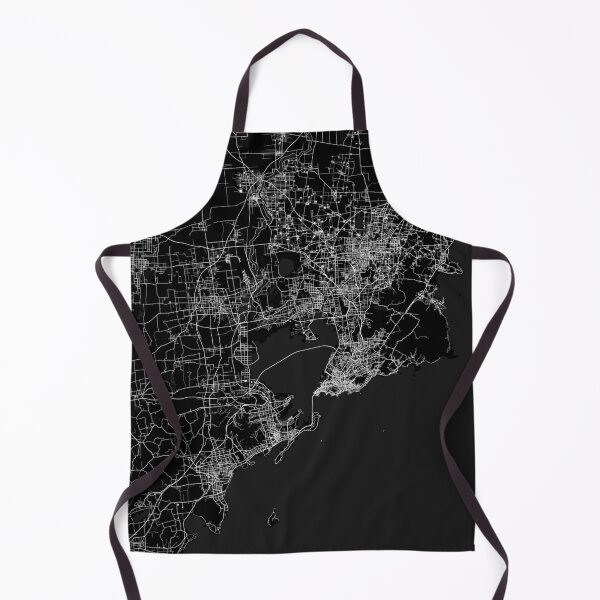 Item preview, Qingdao City Map of Shandong, China - Full Moon designed and sold by deMAP.