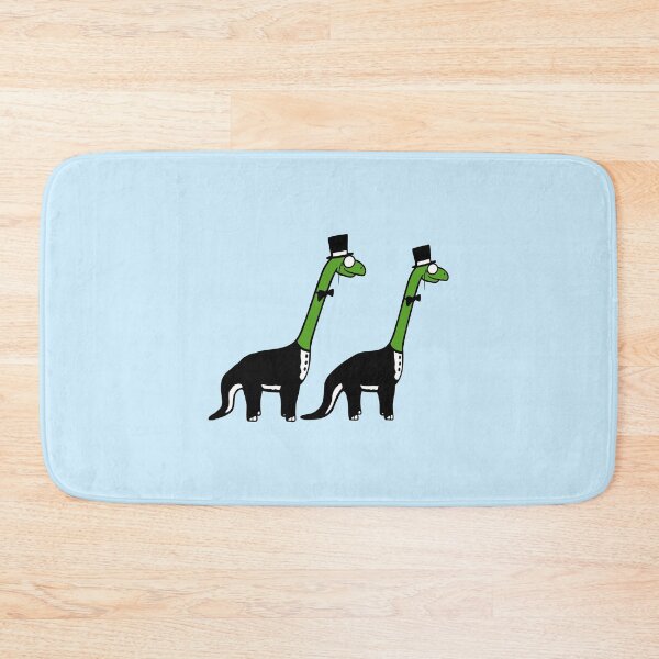 Item preview, 2 Brachiosaurus Sir Gentleman Team rich Monocle Glasses Top Hat designed and sold by shirt-o-mat.