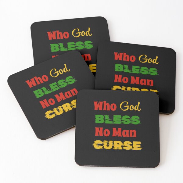Item preview, Who God Bless No Man Curse | Motivational & Inspirational Quotes | Jamaica designed and sold by TeesByAngelzB.