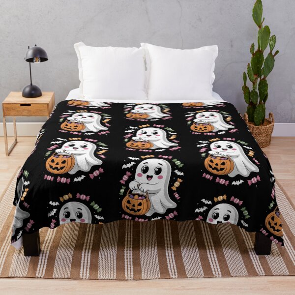 Item preview, Trick-or-Treat Ghost – Cute Halloween Candy Design designed and sold by Taans-Creation.