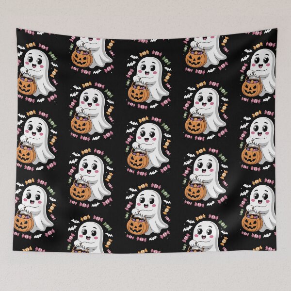 Item preview, Trick-or-Treat Ghost – Cute Halloween Candy Design designed and sold by Taans-Creation.