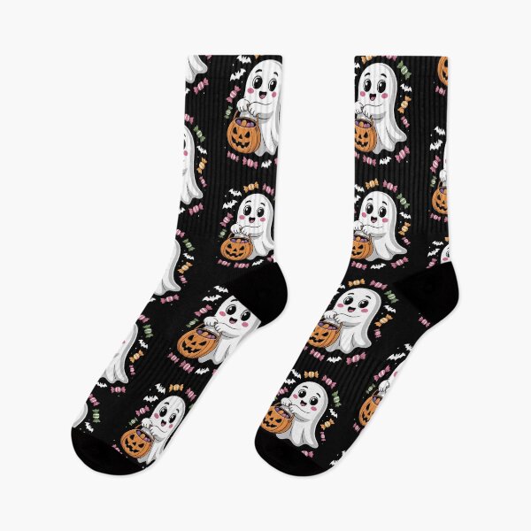 Item preview, Trick-or-Treat Ghost – Cute Halloween Candy Design designed and sold by Taans-Creation.