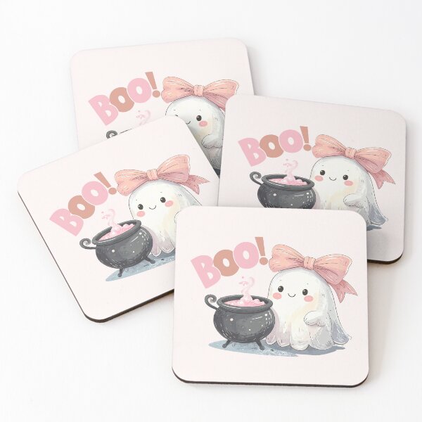 Item preview, Boo, halloween, ghost pink,  designed and sold by ComSol.