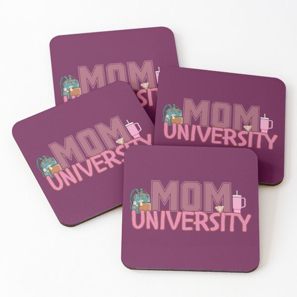 Item preview, Mom University| Diaper Bag, Stanley Cup & Teddy Bear Design designed and sold by JDreaming.