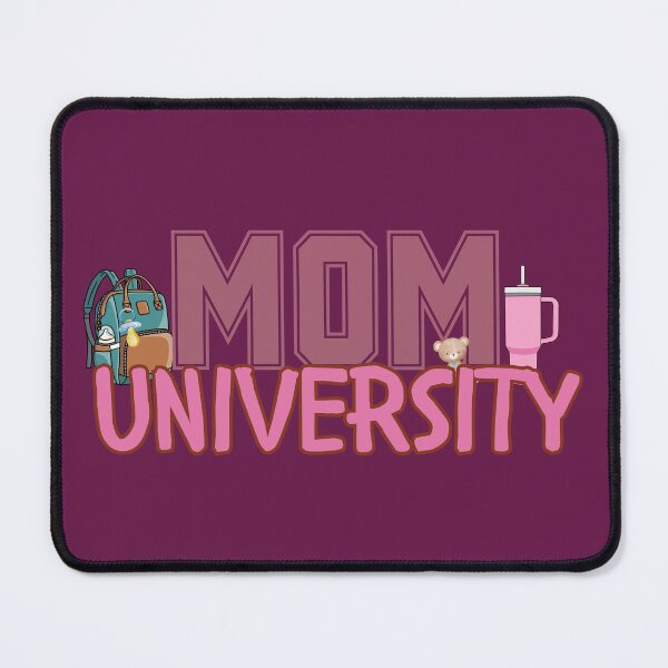 Item preview, Mom University| Diaper Bag, Stanley Cup & Teddy Bear Design designed and sold by JDreaming.