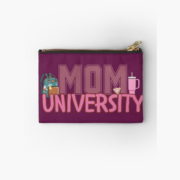 Item preview, Mom University| Diaper Bag, Stanley Cup & Teddy Bear Design designed and sold by JDreaming.