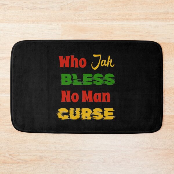Item preview, Who Jah Bless No Man Curse | Motivational & Inspirational Quotes | Jamaica | Rasta designed and sold by TeesByAngelzB.