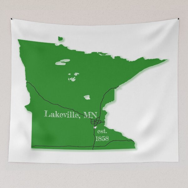 Item preview, Lakeville, MN [Green] designed and sold by PhilbonianDezin.