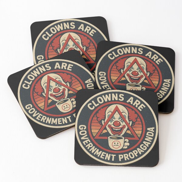 Item preview, Clown are Government Propaganda  designed and sold by TD23PDX.