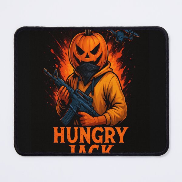 Item preview, “Scary Pumpkin Villain – Halloween Gunman Horror Art designed and sold by ReyDeLaCalle.