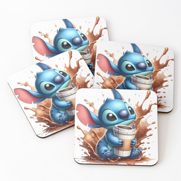 Item preview, Stitch Coffee Lover T-Shirt – Cute Disney Character Design designed and sold by JRdesigns25.