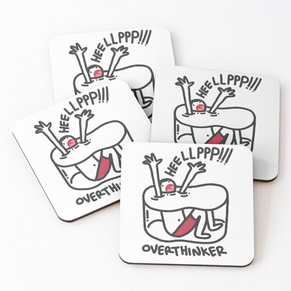 Item preview, OVERTHINKER designed and sold by Childish by Design.