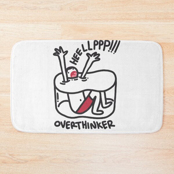 Item preview, OVERTHINKER designed and sold by RNASstuff.