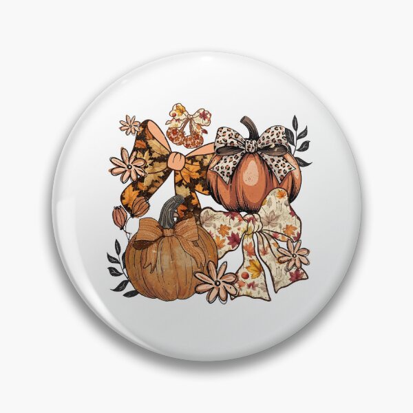 Item preview, Floral Fall Pumpkin Coquette designed and sold by Kentkroon.