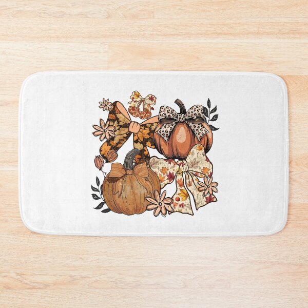 Item preview, Floral Fall Pumpkin Coquette designed and sold by Kentkroon.