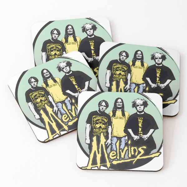 Artikelvorschau, Melvins Band Portrait Grafik - Grunge Sludge Musikkunst entworfen und verkauft von TissiePerez.