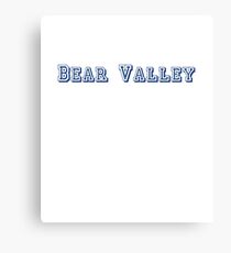 Bear Valley Canvas Print