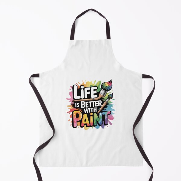 Item preview, Life is Better with Paint – Artist & Painter T-Shirt / Sticker designed and sold by Muzgle.