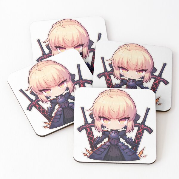 Item preview, Saber Alter Fate Stay Night Anime Chibi designed and sold by justnickthings.