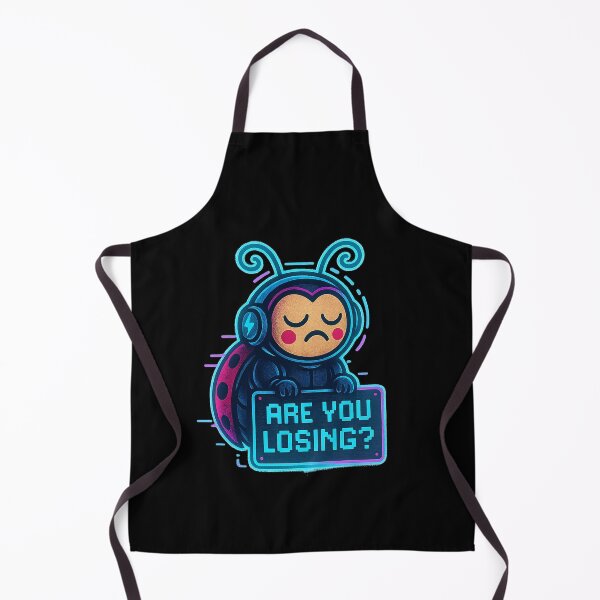 Item preview, Neon Ladybug Gamer - Are You Losing? - Funny Gaming Meme designed and sold by Derpy Lab .