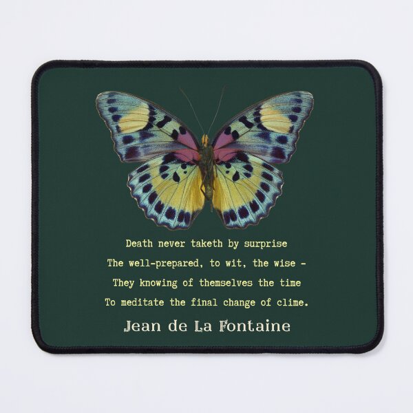 Item preview, Jean de La Fontaine: Death never taketh by surprise The well-prepared, to wit, the wise - designed and sold by artbleed.