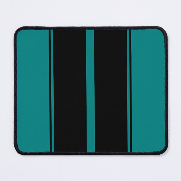Item preview, Dual Racing Stripes 2 Outer Pinstripes (Black - Teal) designed and sold by Racing Stripes Only.