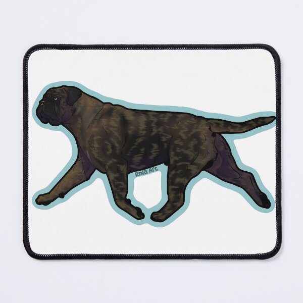 Item preview, Dark Red fawn brindle bullmastiff designed and sold by Rhia4rt.