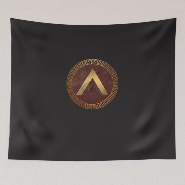 Item preview, Ancient-Sparta-Lambda-Shield-Symbol-Of-The-Spartans designed and sold by NicoTreute.